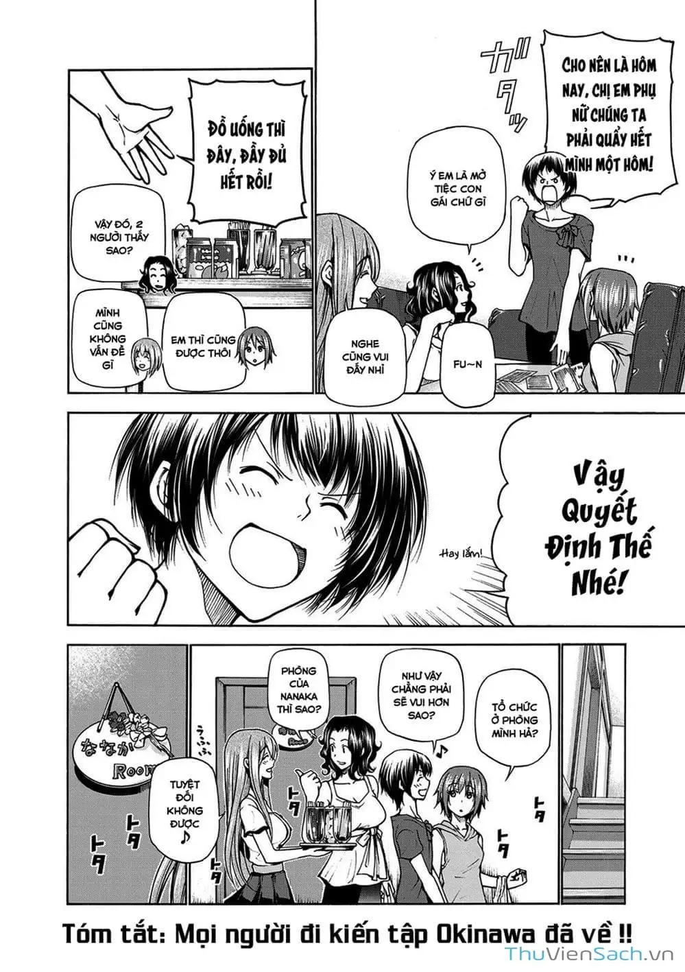 Truyện Tranh Cô Gái Thích Lặn - Grand Blue trang 3