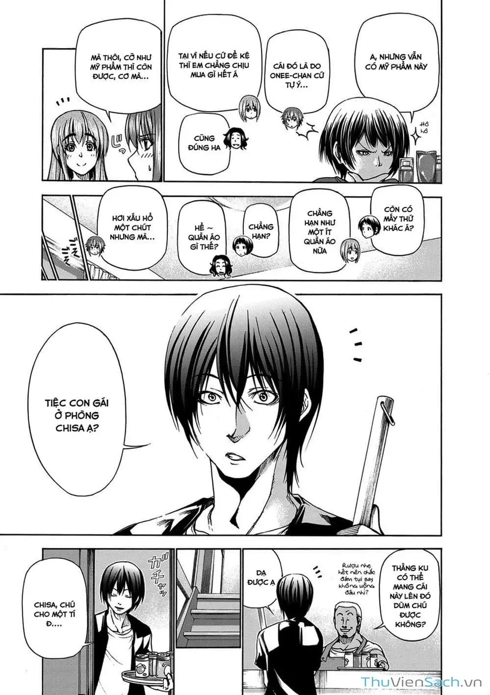 Truyện Tranh Cô Gái Thích Lặn - Grand Blue trang 3