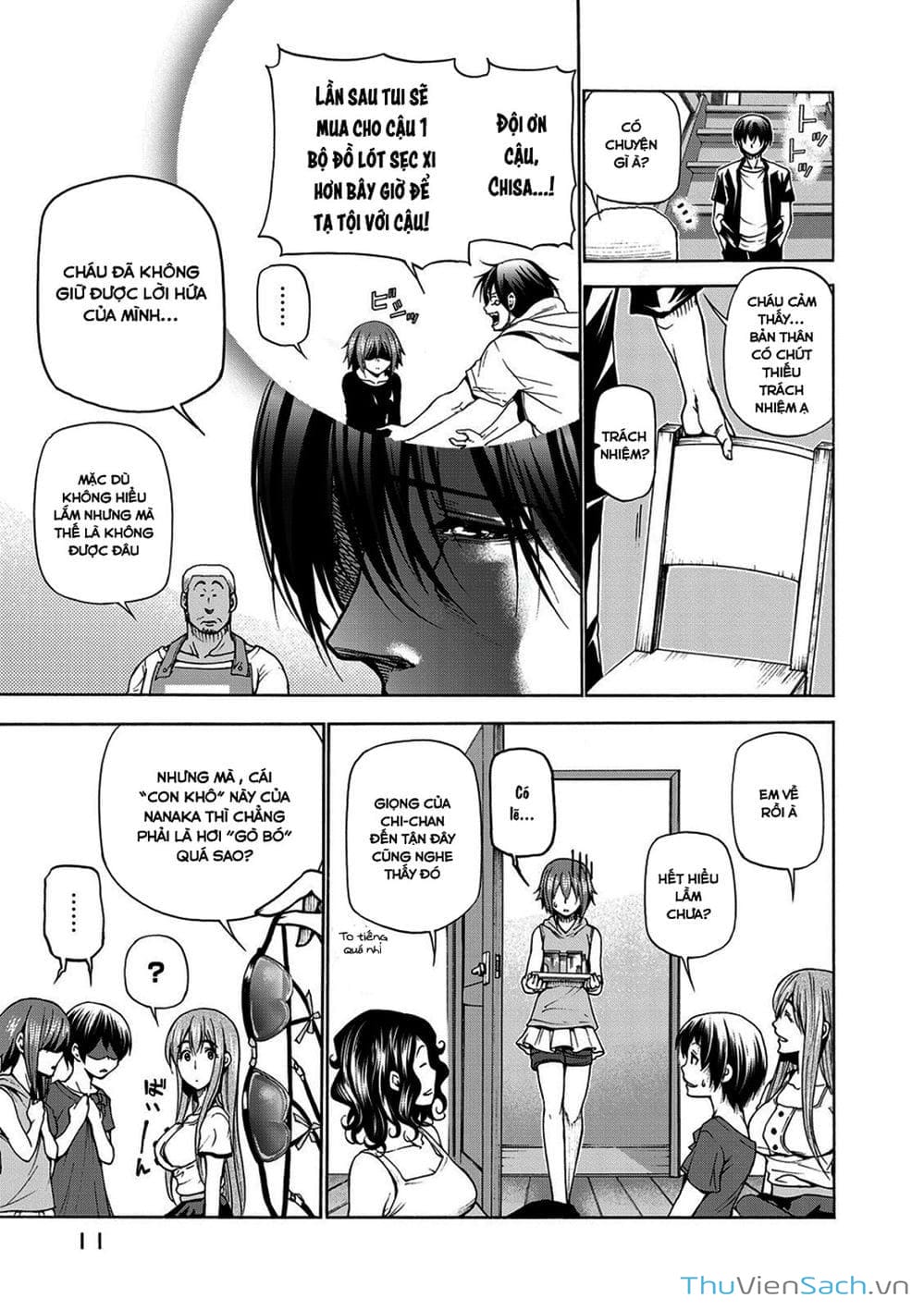 Truyện Tranh Cô Gái Thích Lặn - Grand Blue trang 3