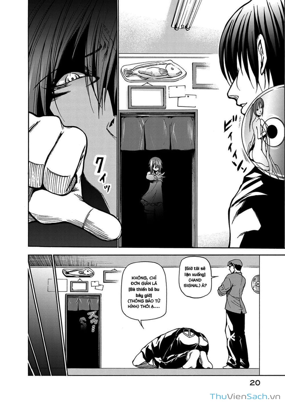 Truyện Tranh Cô Gái Thích Lặn - Grand Blue trang 3