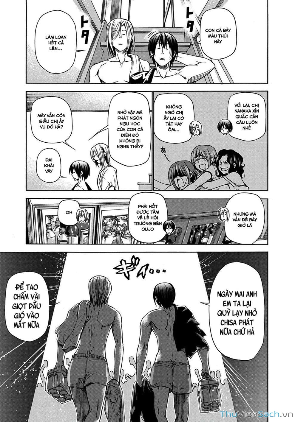 Truyện Tranh Cô Gái Thích Lặn - Grand Blue trang 3