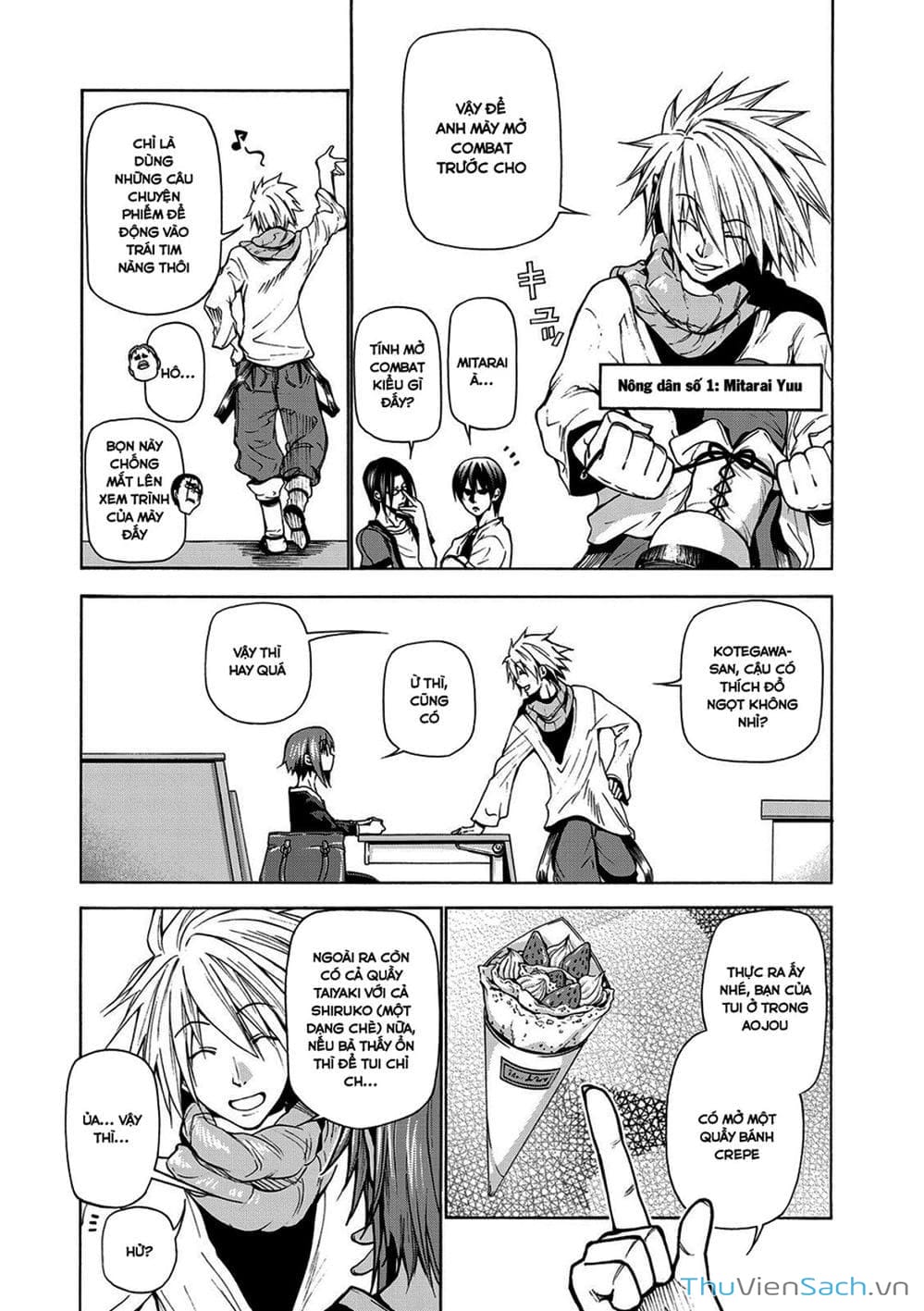 Truyện Tranh Cô Gái Thích Lặn - Grand Blue trang 3