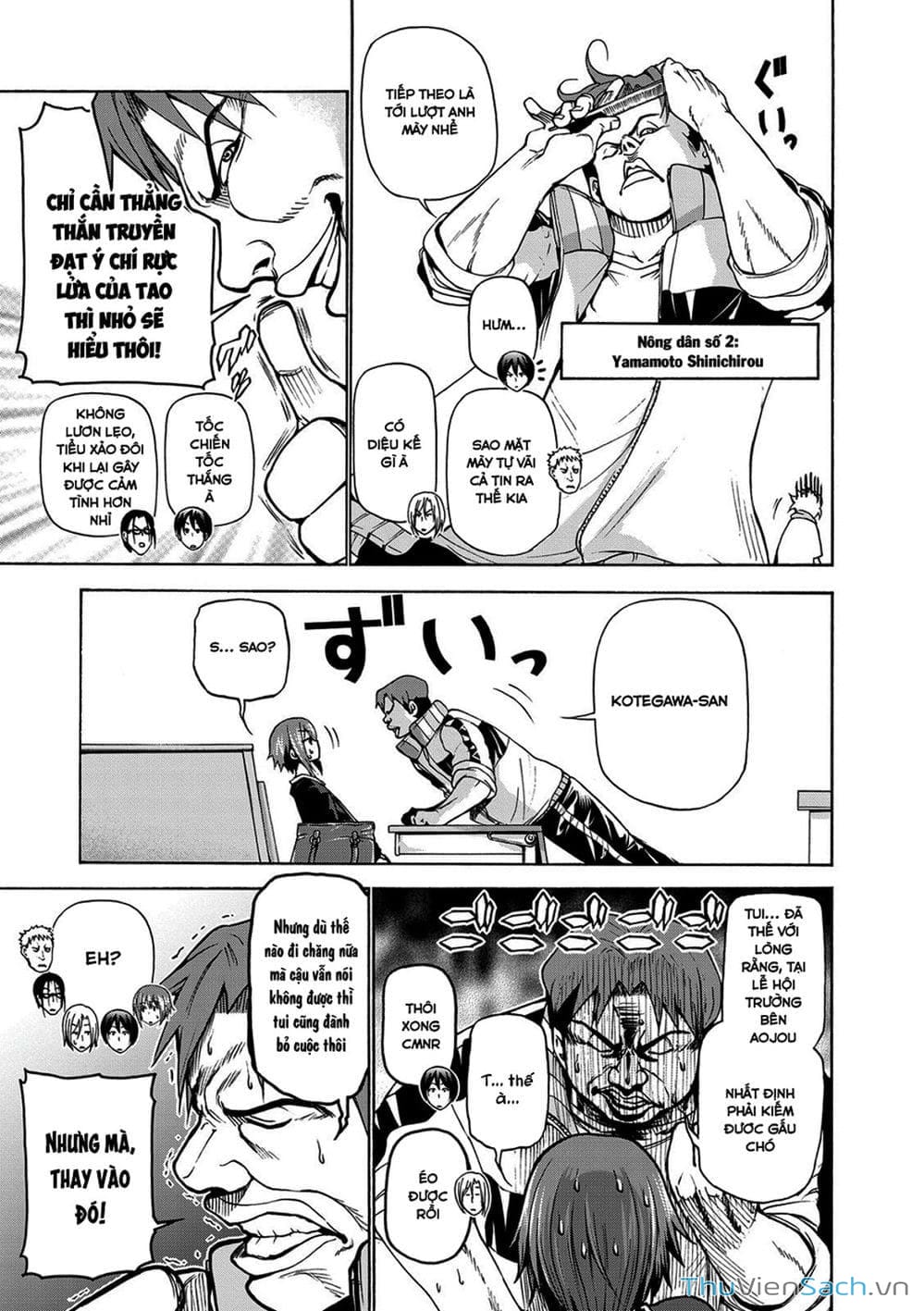 Truyện Tranh Cô Gái Thích Lặn - Grand Blue trang 3