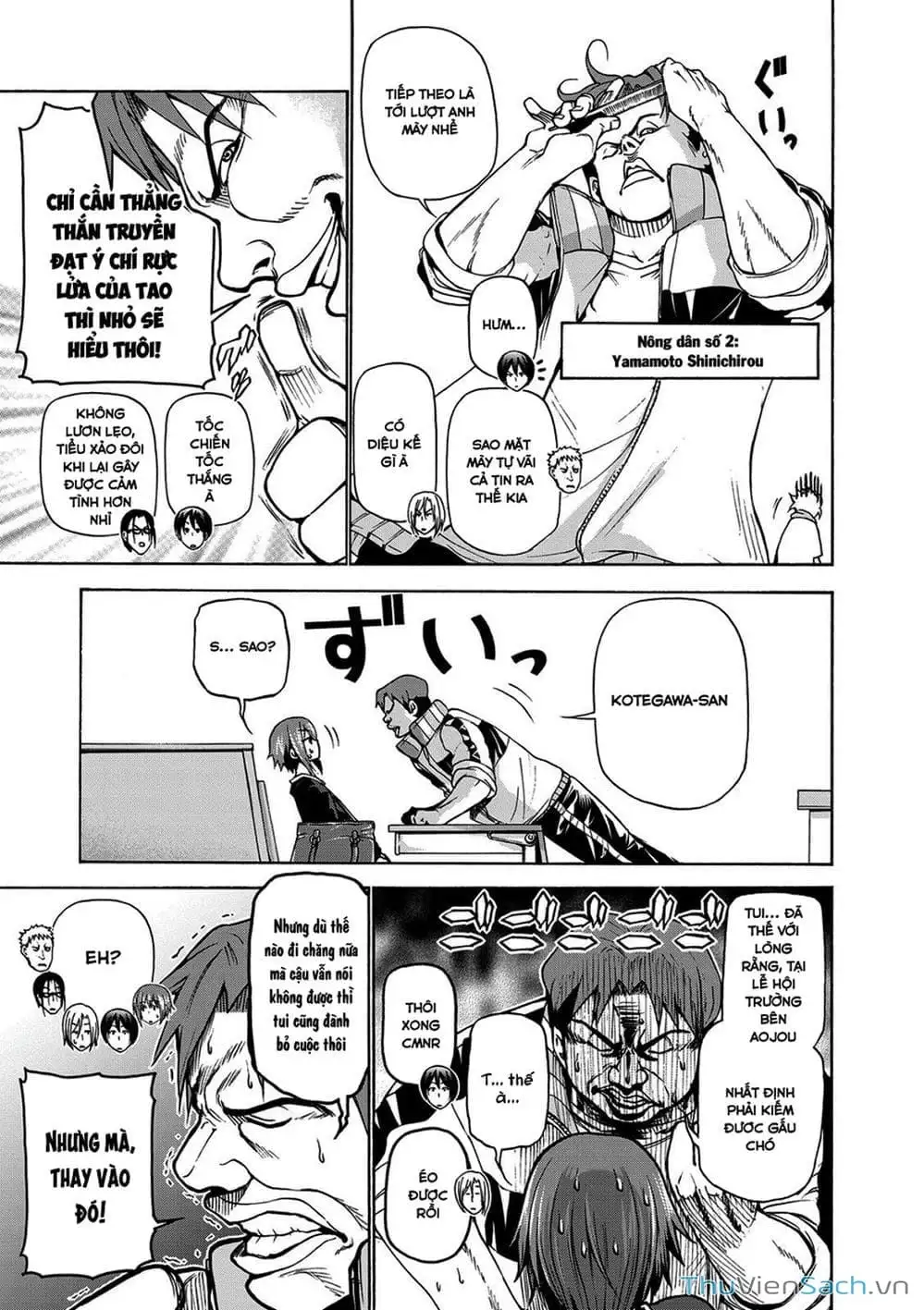 Truyện Tranh Cô Gái Thích Lặn - Grand Blue trang 3