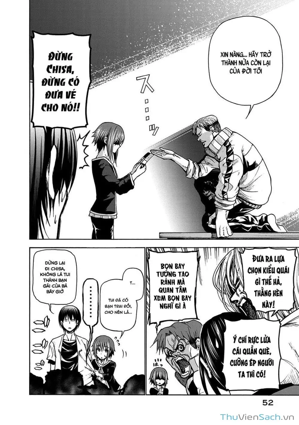 Truyện Tranh Cô Gái Thích Lặn - Grand Blue trang 3