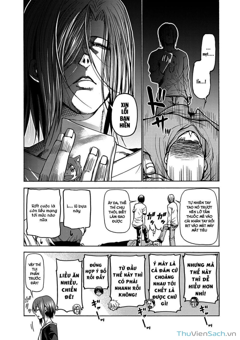 Truyện Tranh Cô Gái Thích Lặn - Grand Blue trang 3