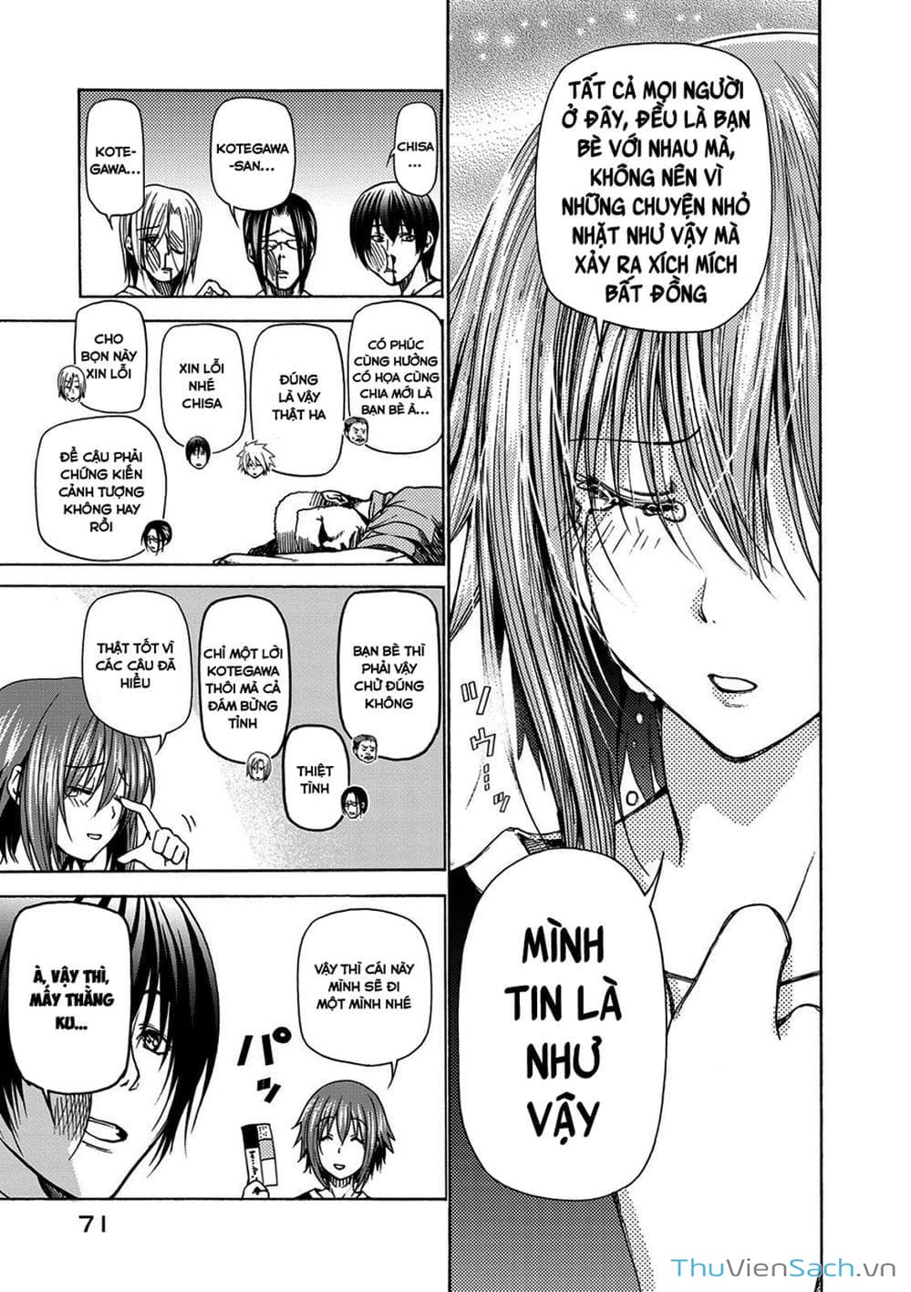 Truyện Tranh Cô Gái Thích Lặn - Grand Blue trang 3