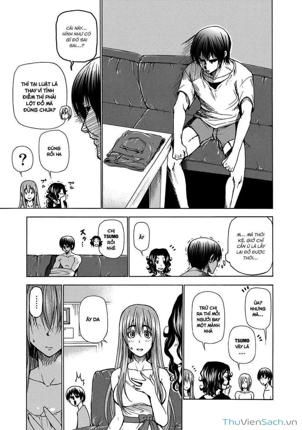 Truyện Tranh Cô Gái Thích Lặn - Grand Blue trang 3