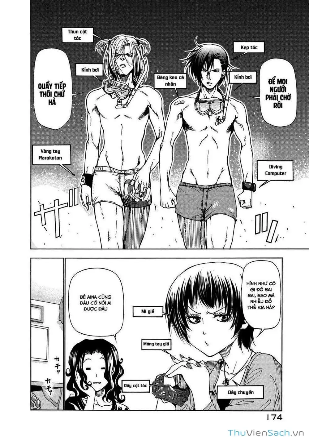 Truyện Tranh Cô Gái Thích Lặn - Grand Blue trang 3