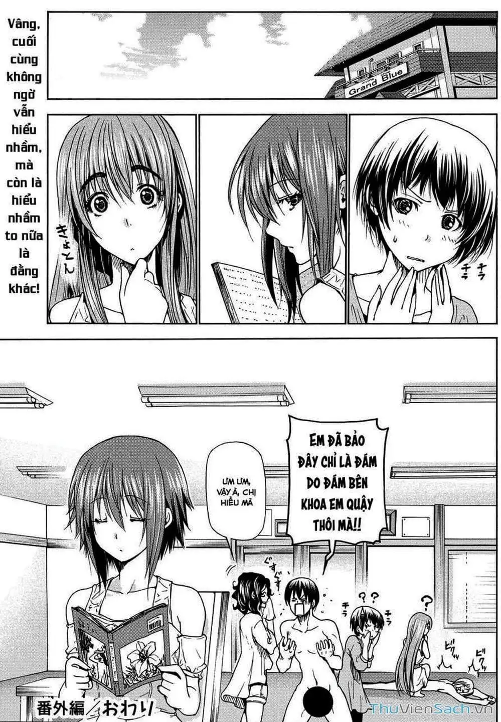 Truyện Tranh Cô Gái Thích Lặn - Grand Blue trang 3