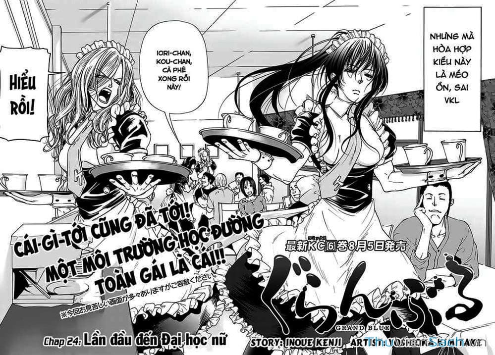 Truyện Tranh Cô Gái Thích Lặn - Grand Blue trang 3