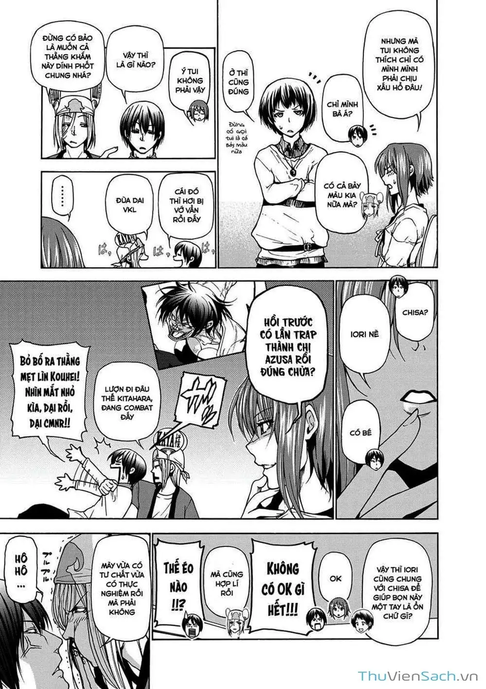 Truyện Tranh Cô Gái Thích Lặn - Grand Blue trang 3