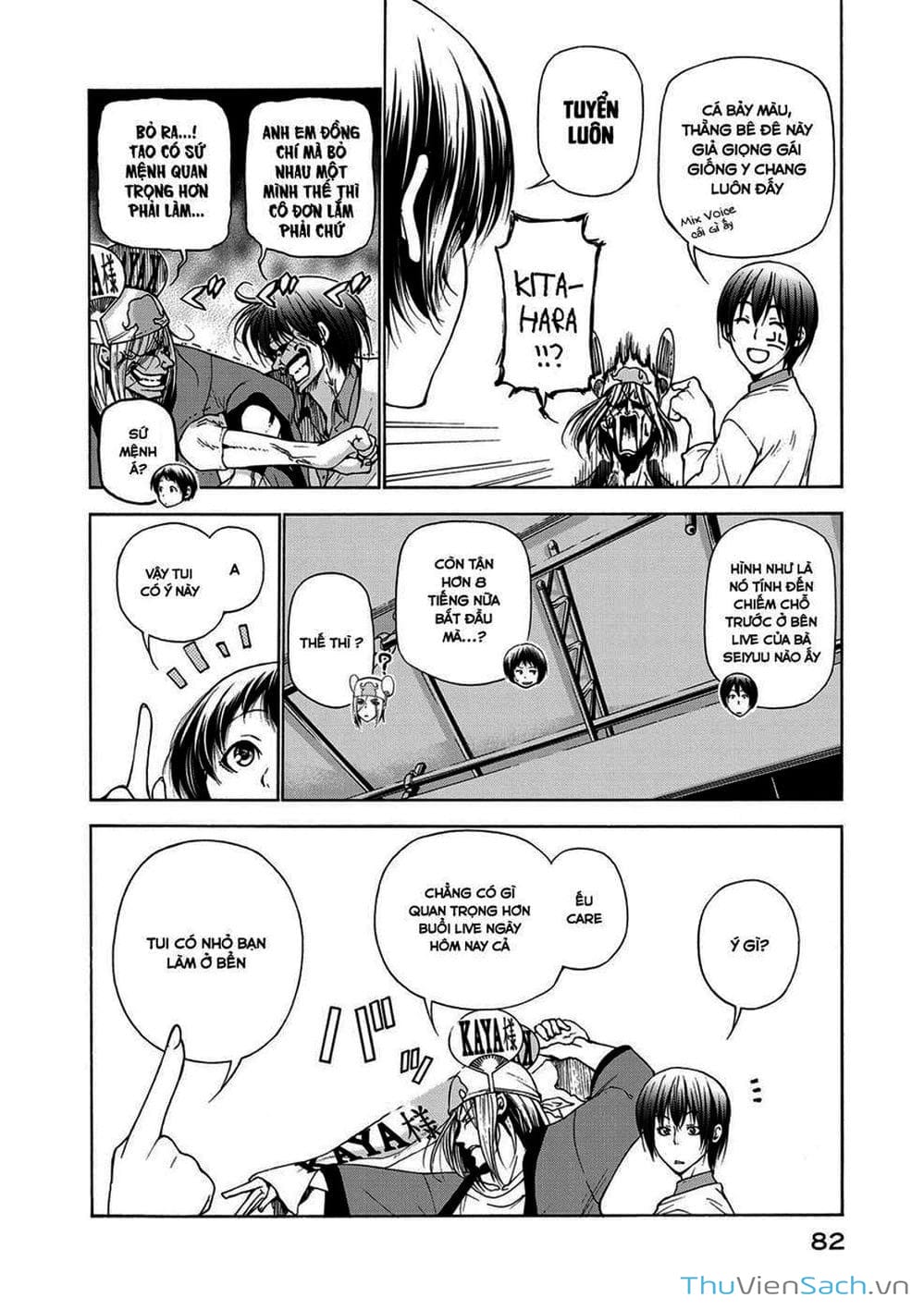 Truyện Tranh Cô Gái Thích Lặn - Grand Blue trang 3