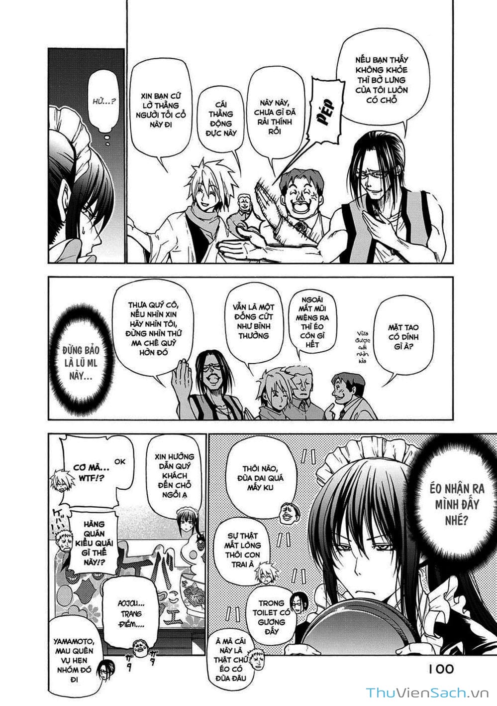 Truyện Tranh Cô Gái Thích Lặn - Grand Blue trang 3