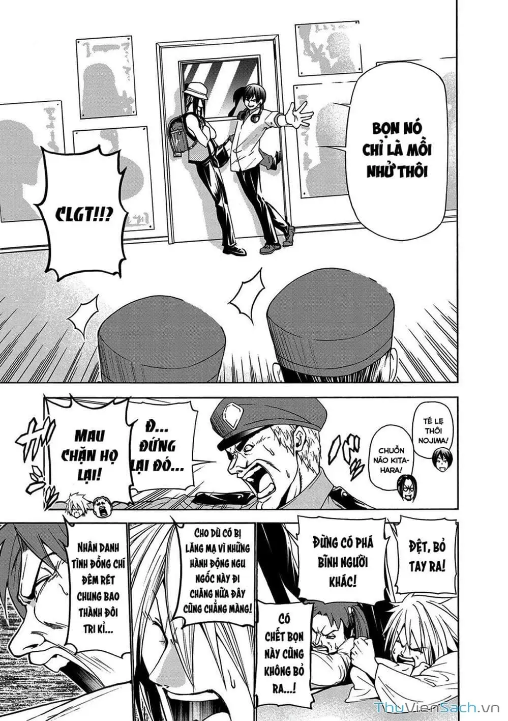 Truyện Tranh Cô Gái Thích Lặn - Grand Blue trang 3