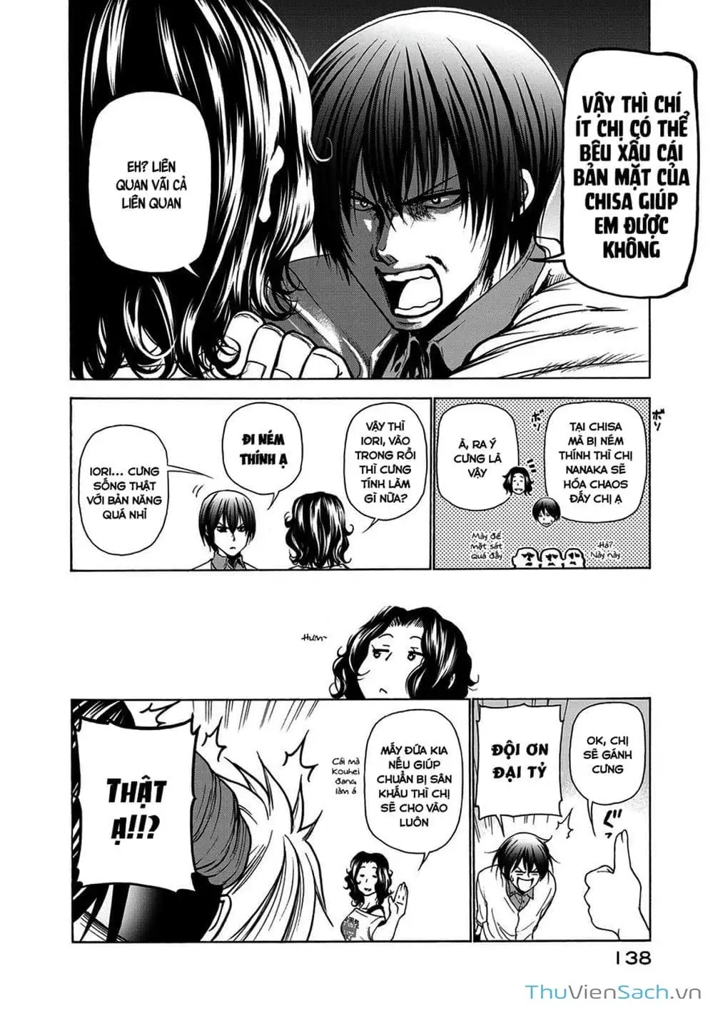 Truyện Tranh Cô Gái Thích Lặn - Grand Blue trang 3