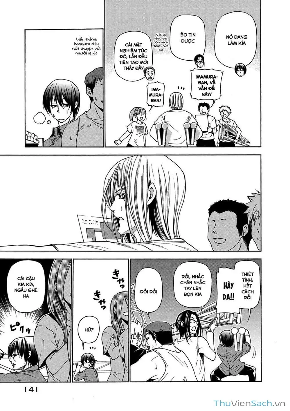 Truyện Tranh Cô Gái Thích Lặn - Grand Blue trang 3