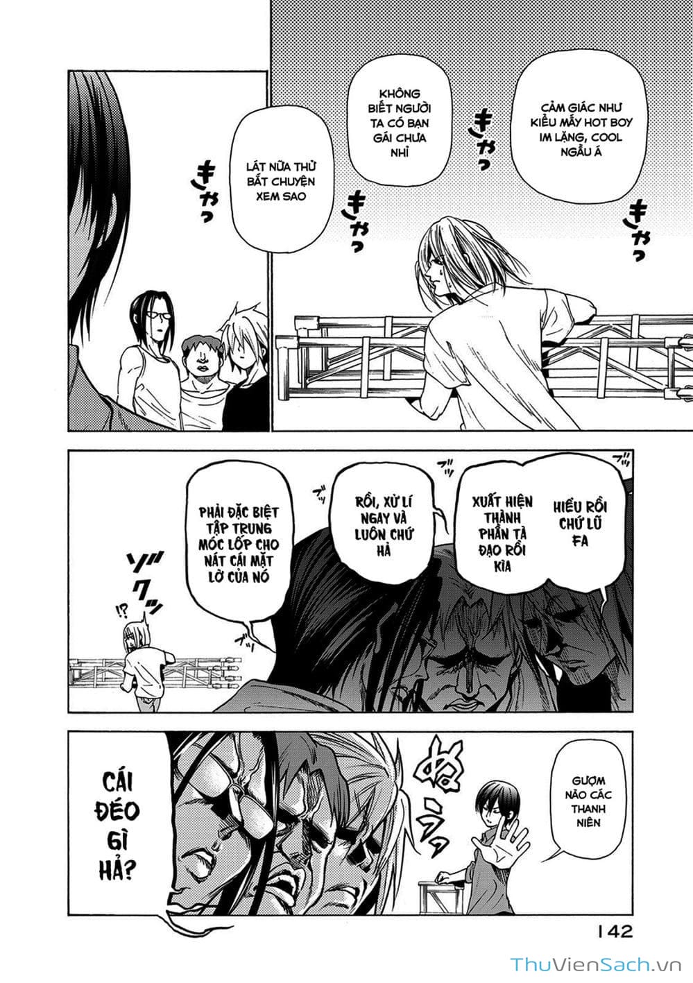 Truyện Tranh Cô Gái Thích Lặn - Grand Blue trang 3