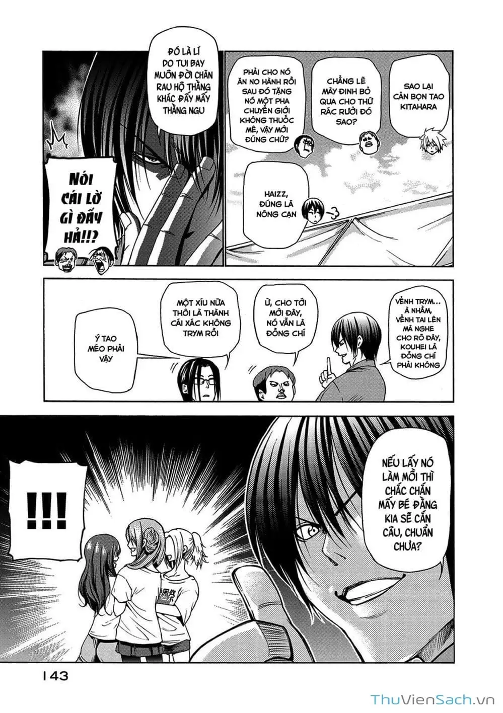 Truyện Tranh Cô Gái Thích Lặn - Grand Blue trang 3