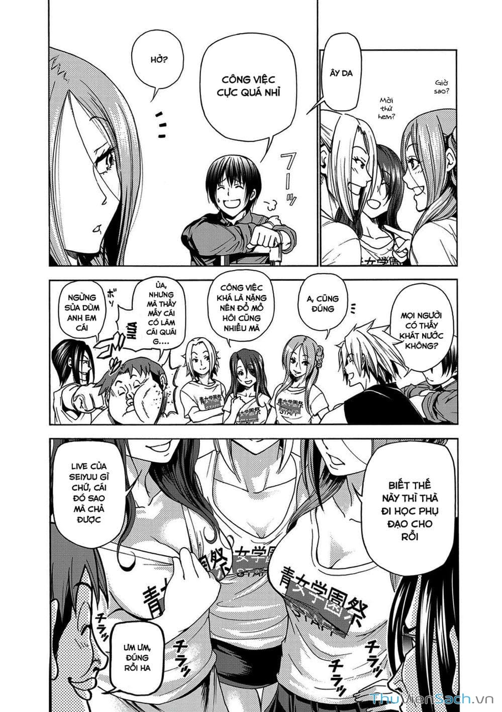 Truyện Tranh Cô Gái Thích Lặn - Grand Blue trang 3