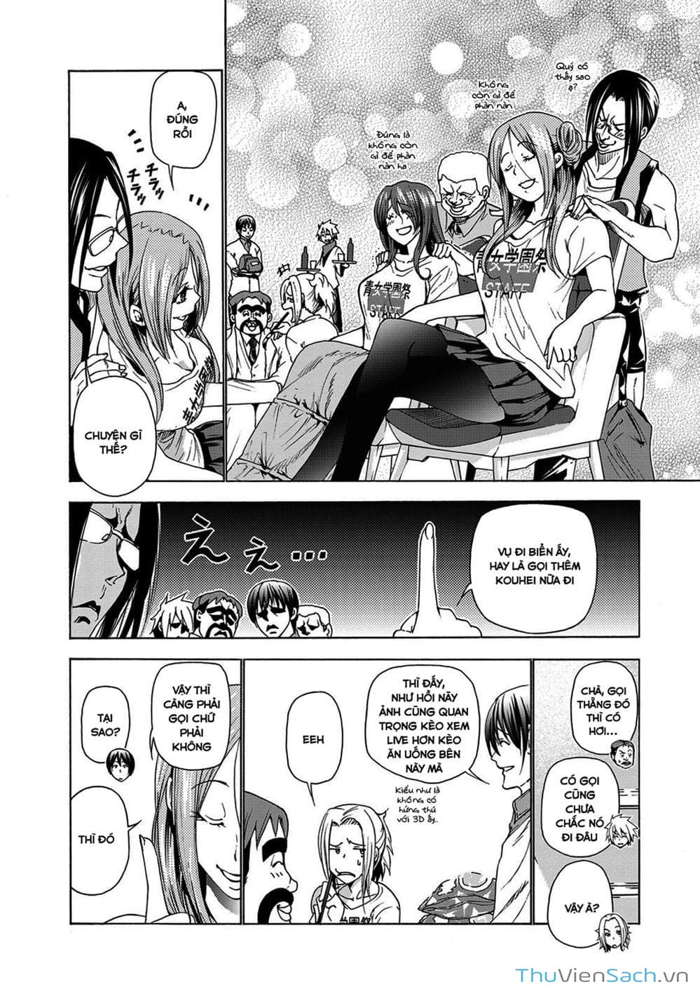 Truyện Tranh Cô Gái Thích Lặn - Grand Blue trang 3