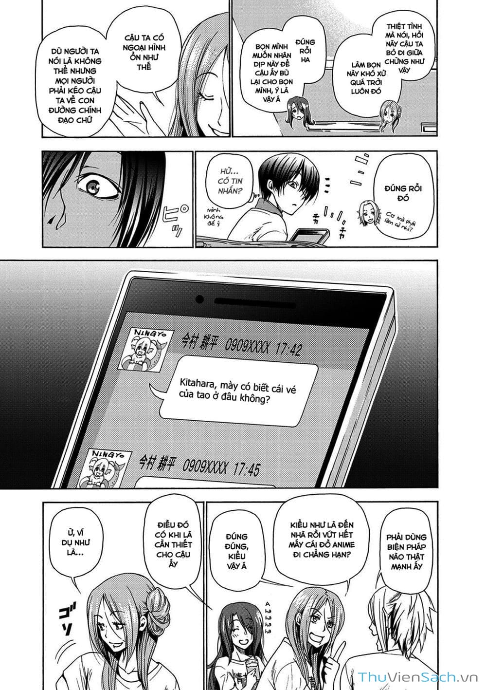 Truyện Tranh Cô Gái Thích Lặn - Grand Blue trang 3