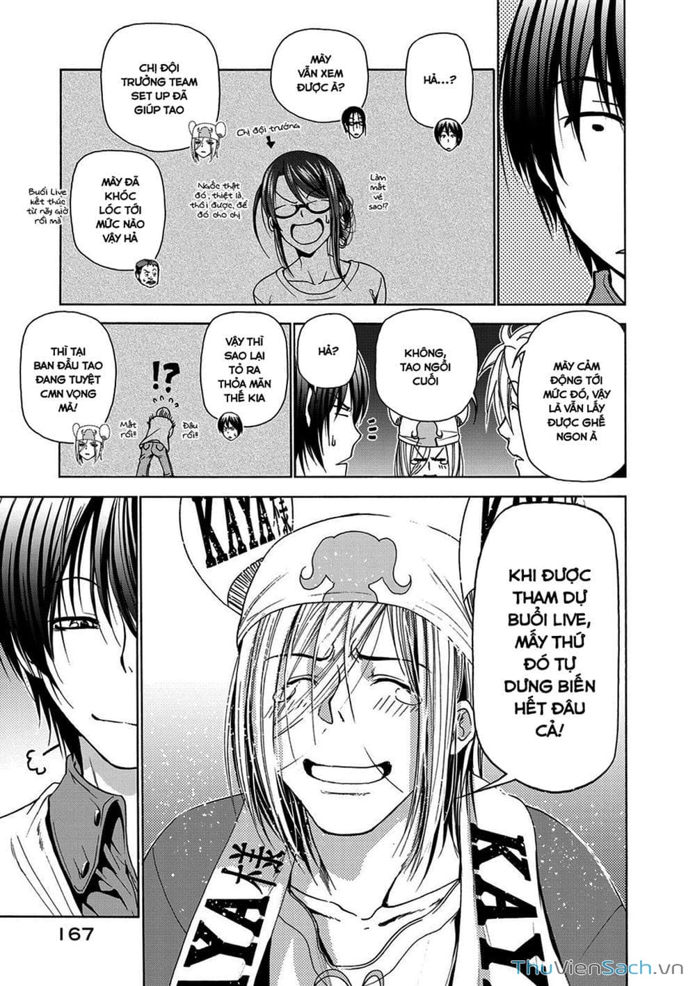 Truyện Tranh Cô Gái Thích Lặn - Grand Blue trang 3