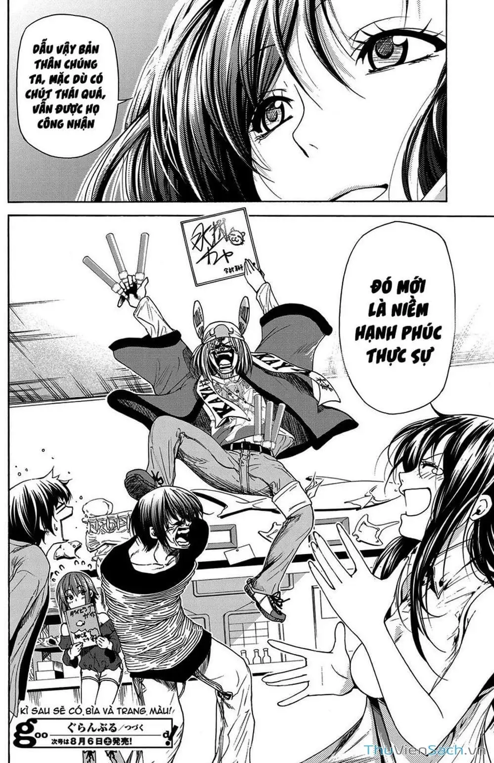 Truyện Tranh Cô Gái Thích Lặn - Grand Blue trang 3