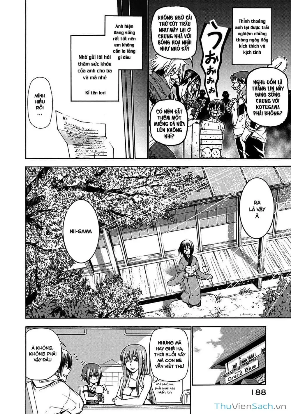 Truyện Tranh Cô Gái Thích Lặn - Grand Blue trang 3