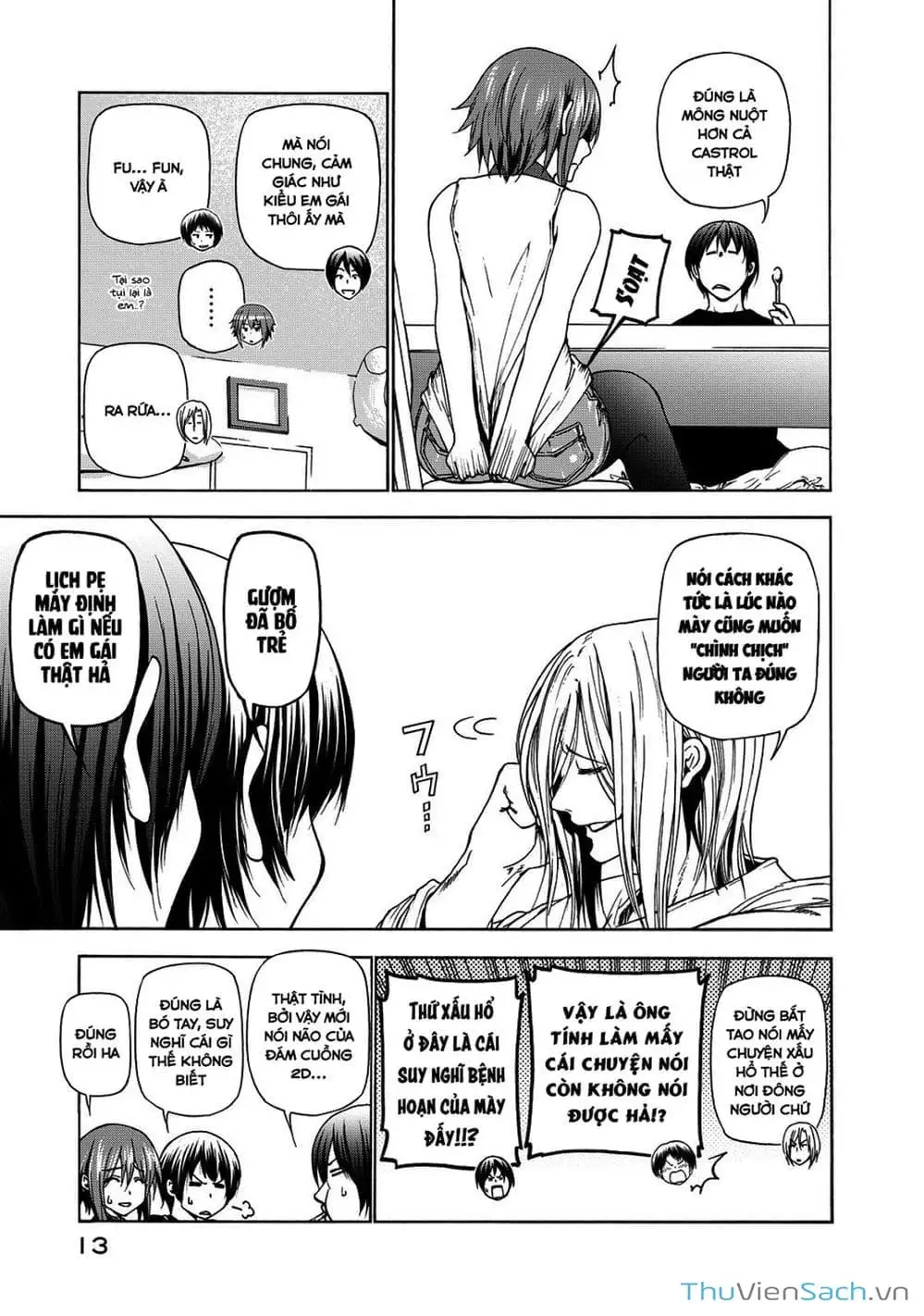 Truyện Tranh Cô Gái Thích Lặn - Grand Blue trang 3