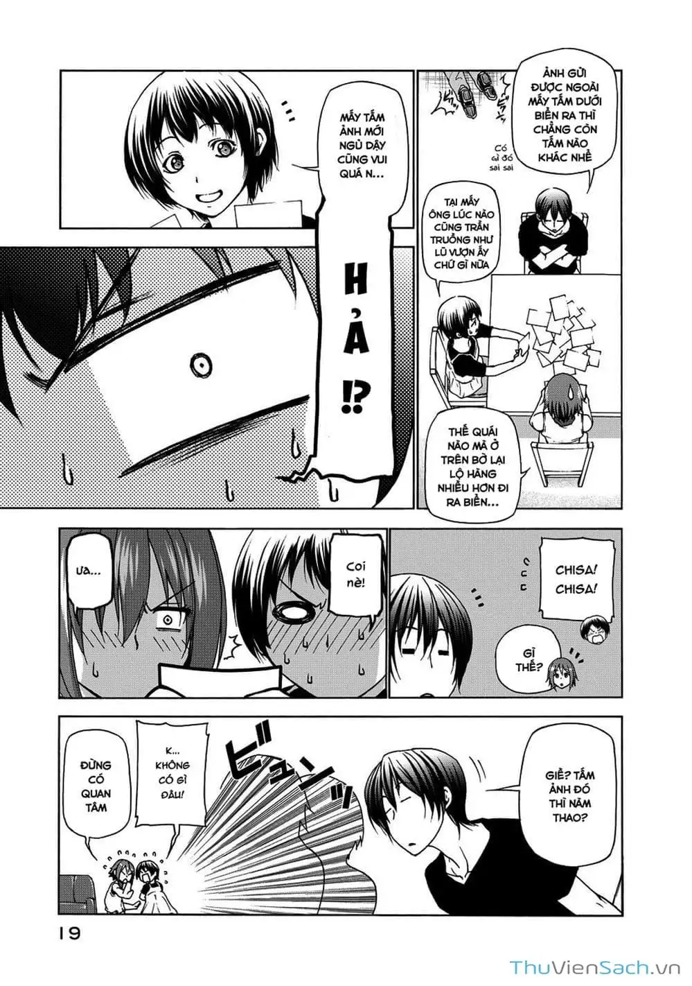 Truyện Tranh Cô Gái Thích Lặn - Grand Blue trang 3