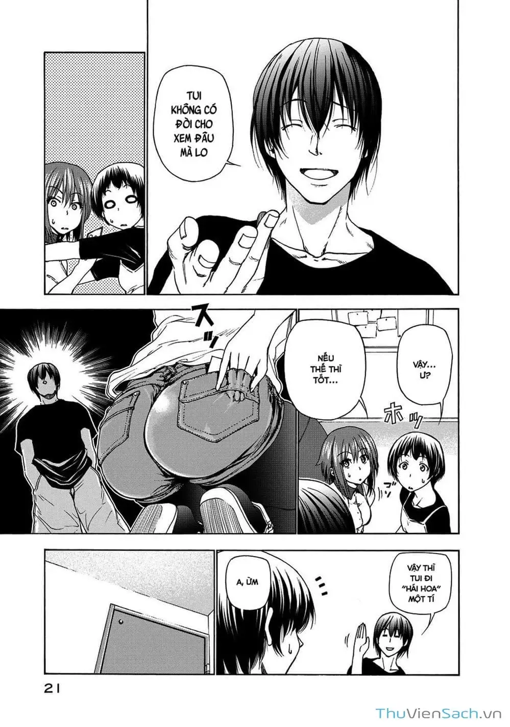 Truyện Tranh Cô Gái Thích Lặn - Grand Blue trang 3