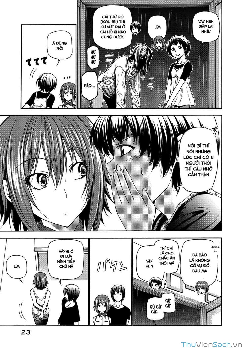 Truyện Tranh Cô Gái Thích Lặn - Grand Blue trang 3