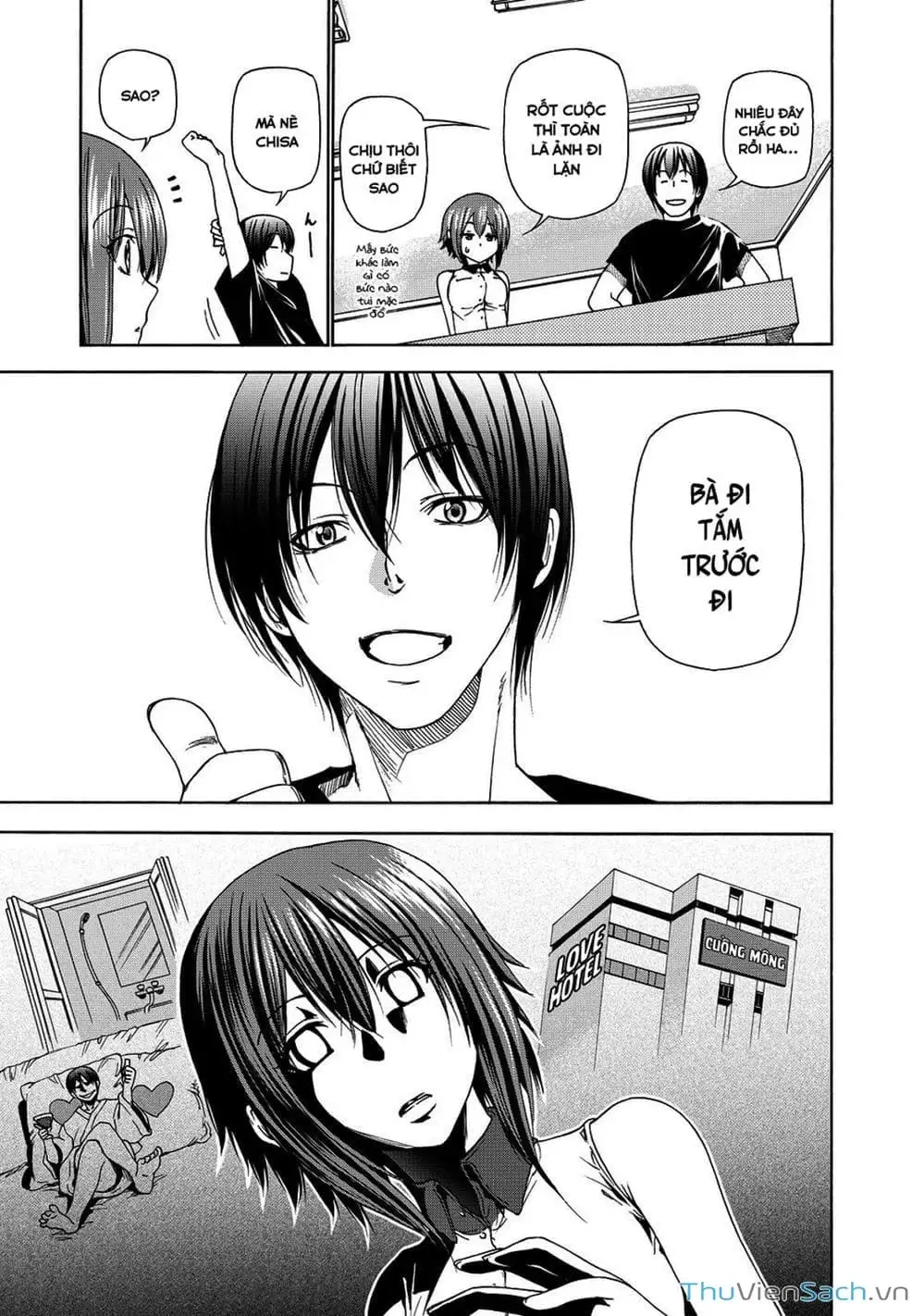 Truyện Tranh Cô Gái Thích Lặn - Grand Blue trang 3