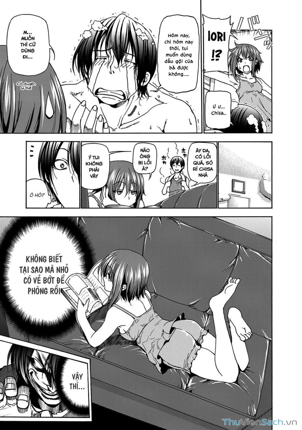 Truyện Tranh Cô Gái Thích Lặn - Grand Blue trang 3