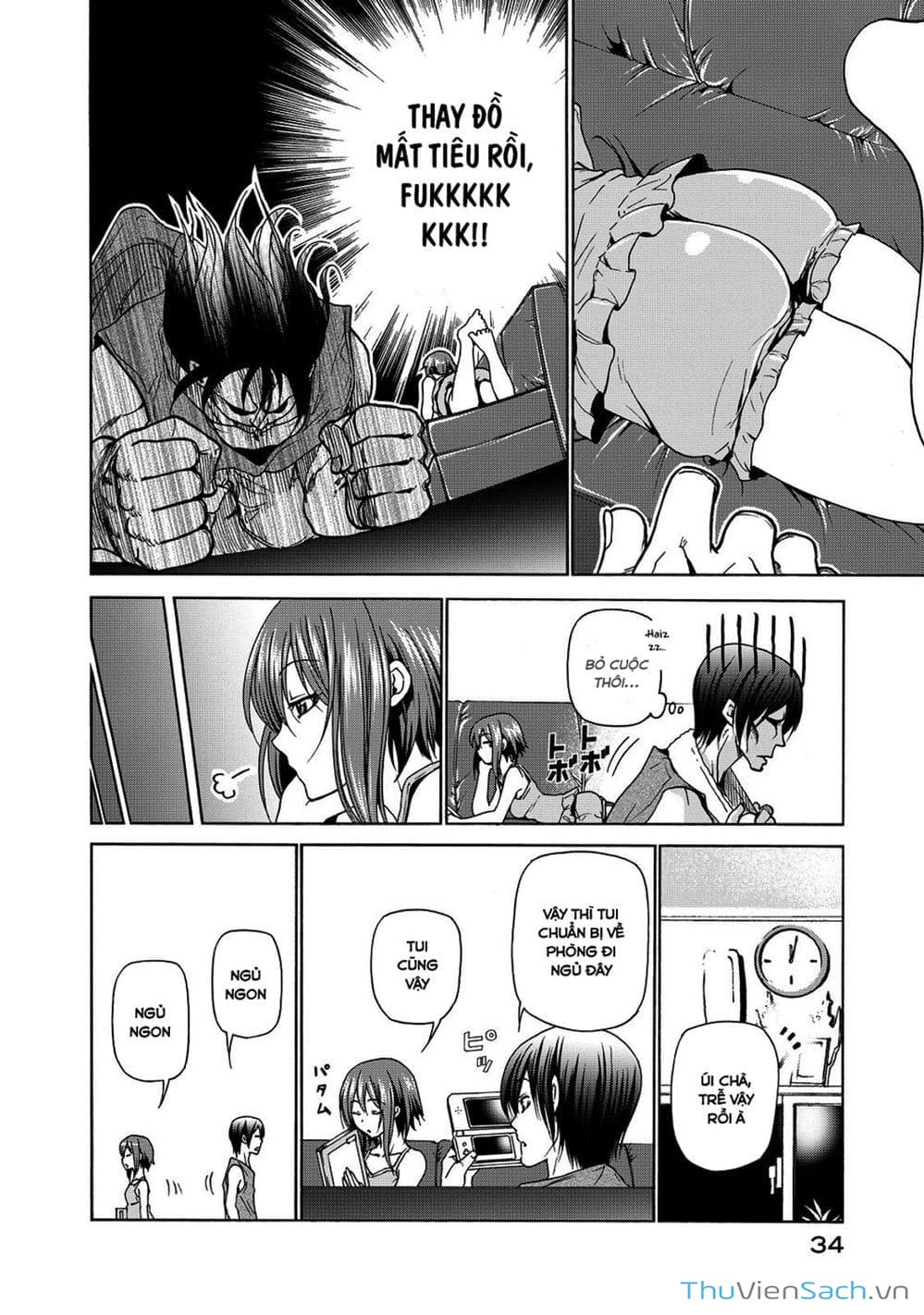 Truyện Tranh Cô Gái Thích Lặn - Grand Blue trang 3