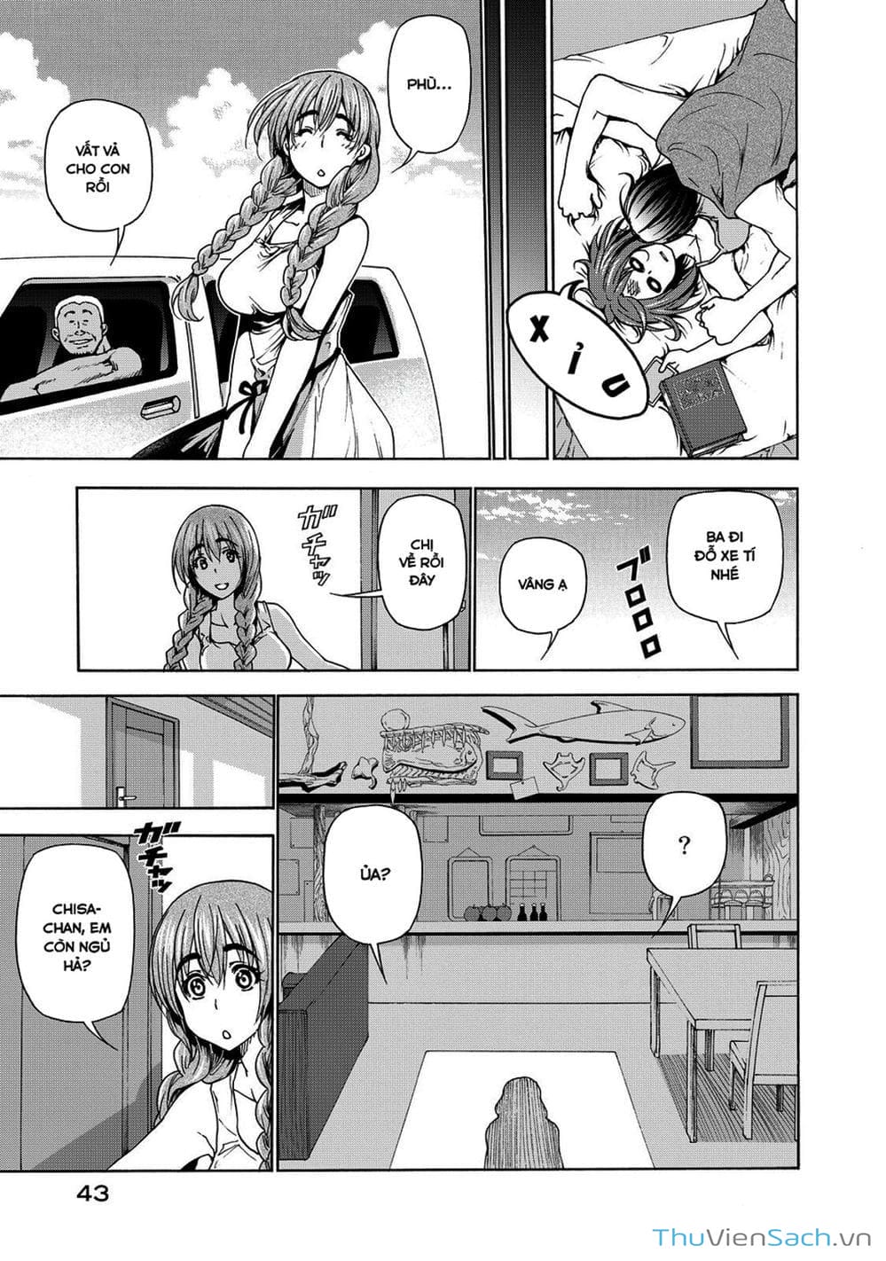 Truyện Tranh Cô Gái Thích Lặn - Grand Blue trang 3