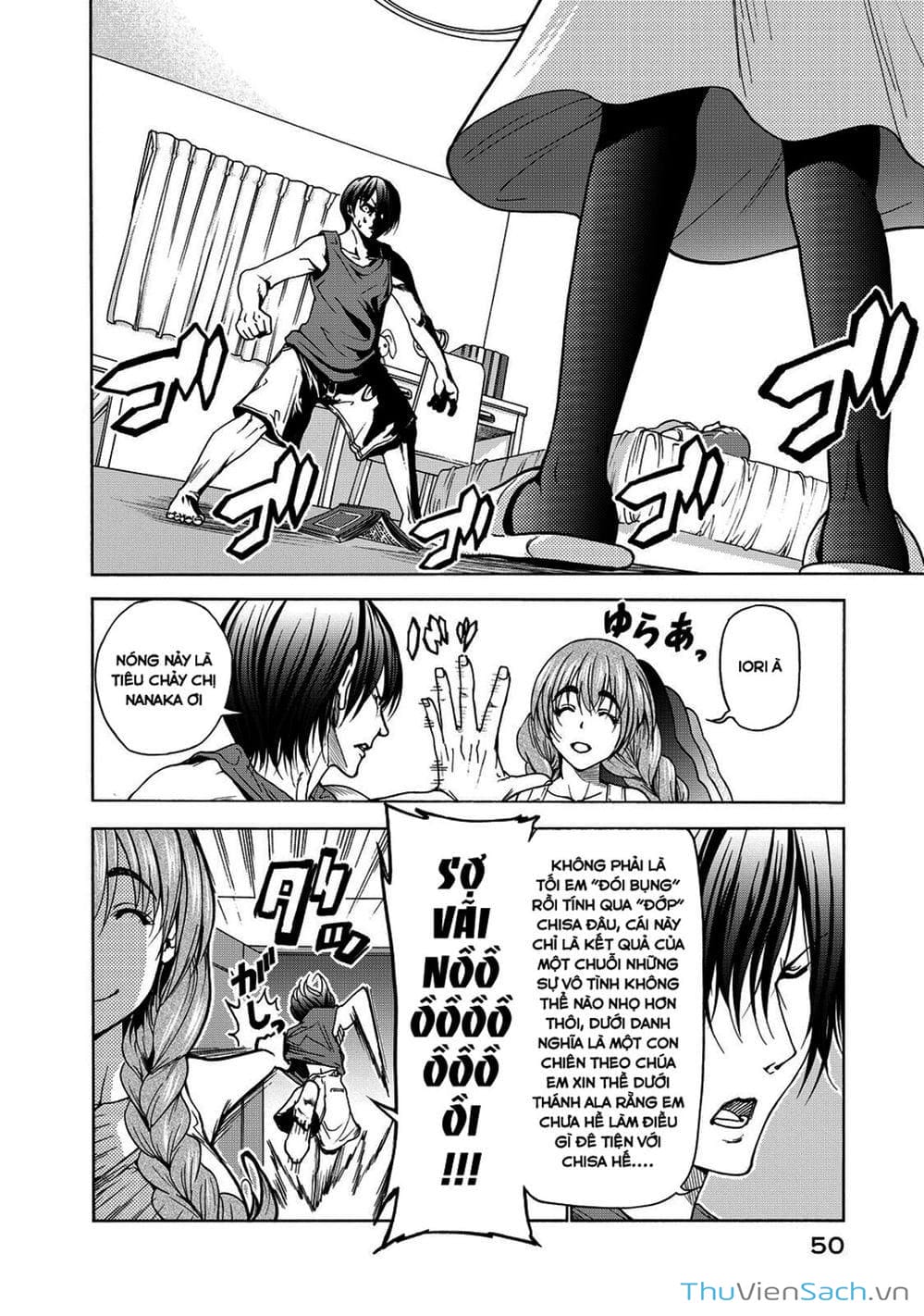 Truyện Tranh Cô Gái Thích Lặn - Grand Blue trang 3