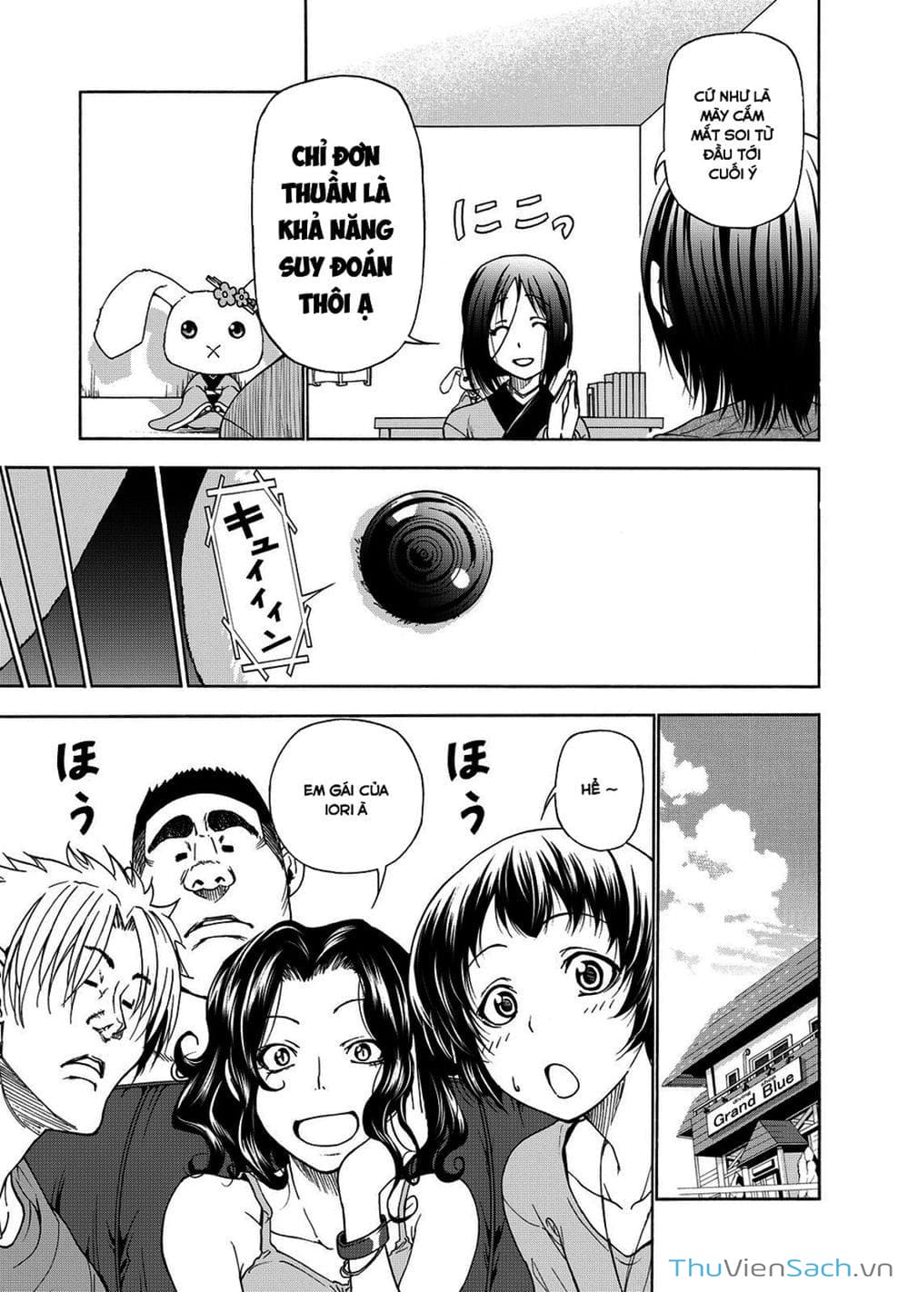 Truyện Tranh Cô Gái Thích Lặn - Grand Blue trang 3