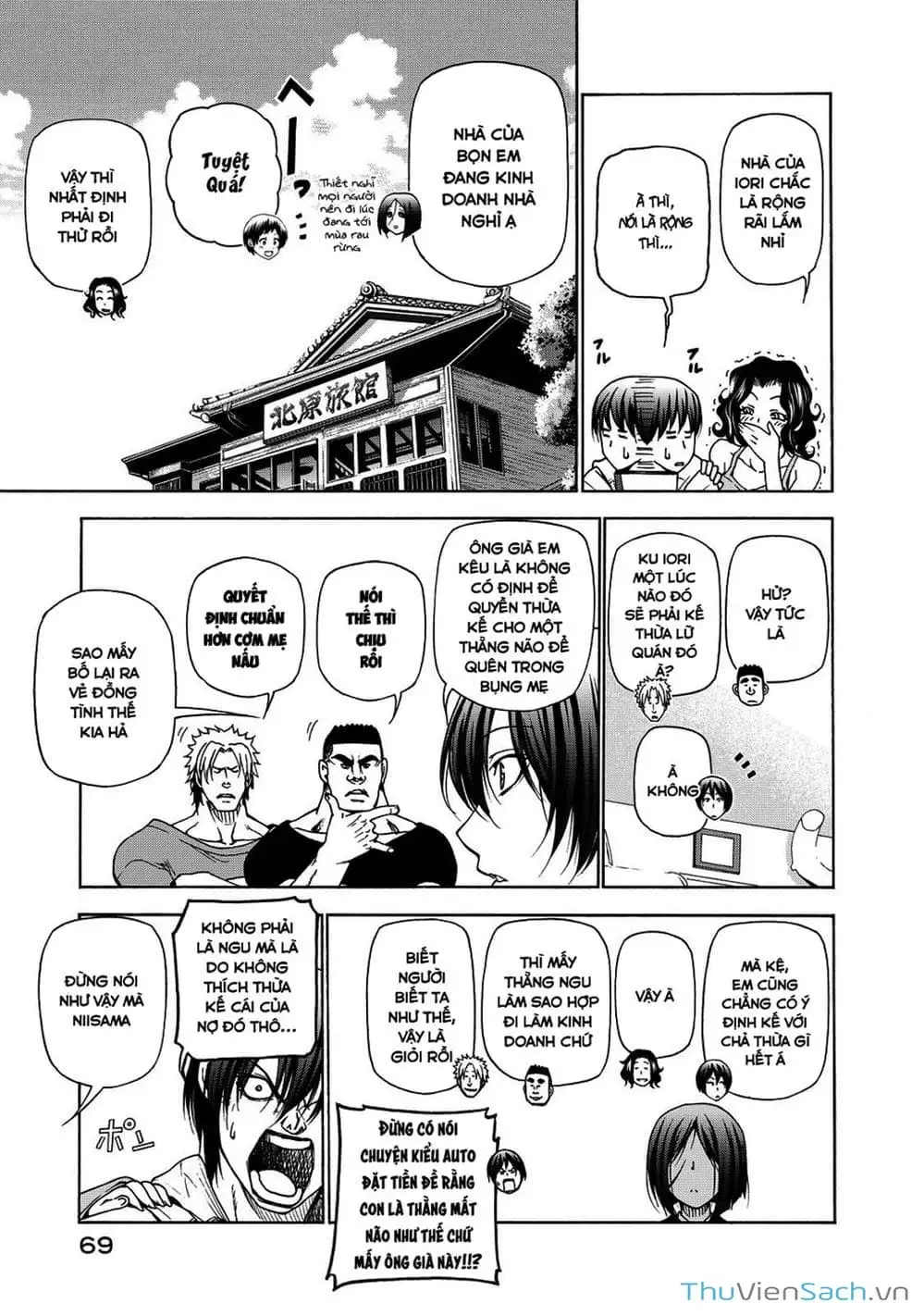 Truyện Tranh Cô Gái Thích Lặn - Grand Blue trang 3