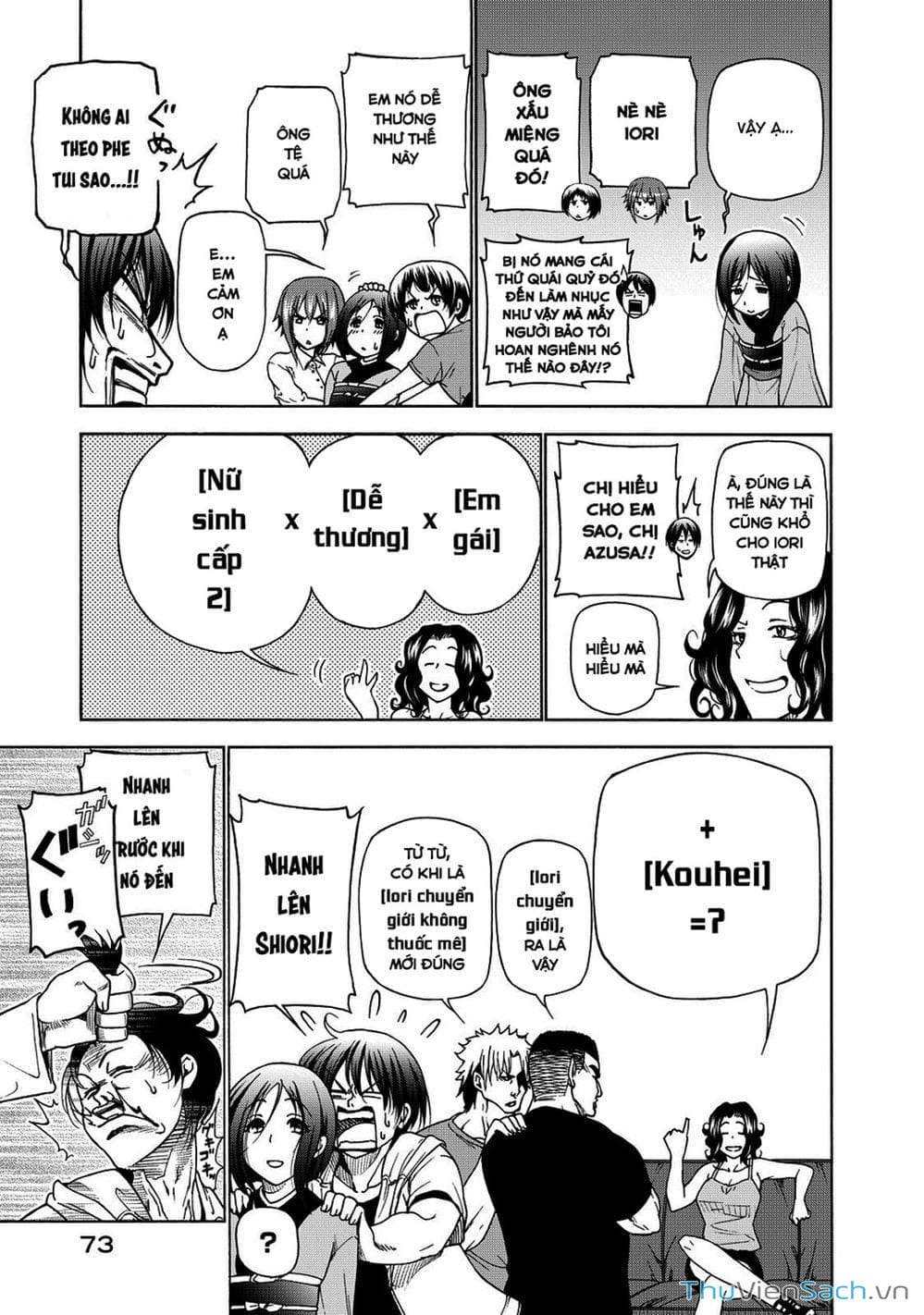 Truyện Tranh Cô Gái Thích Lặn - Grand Blue trang 3