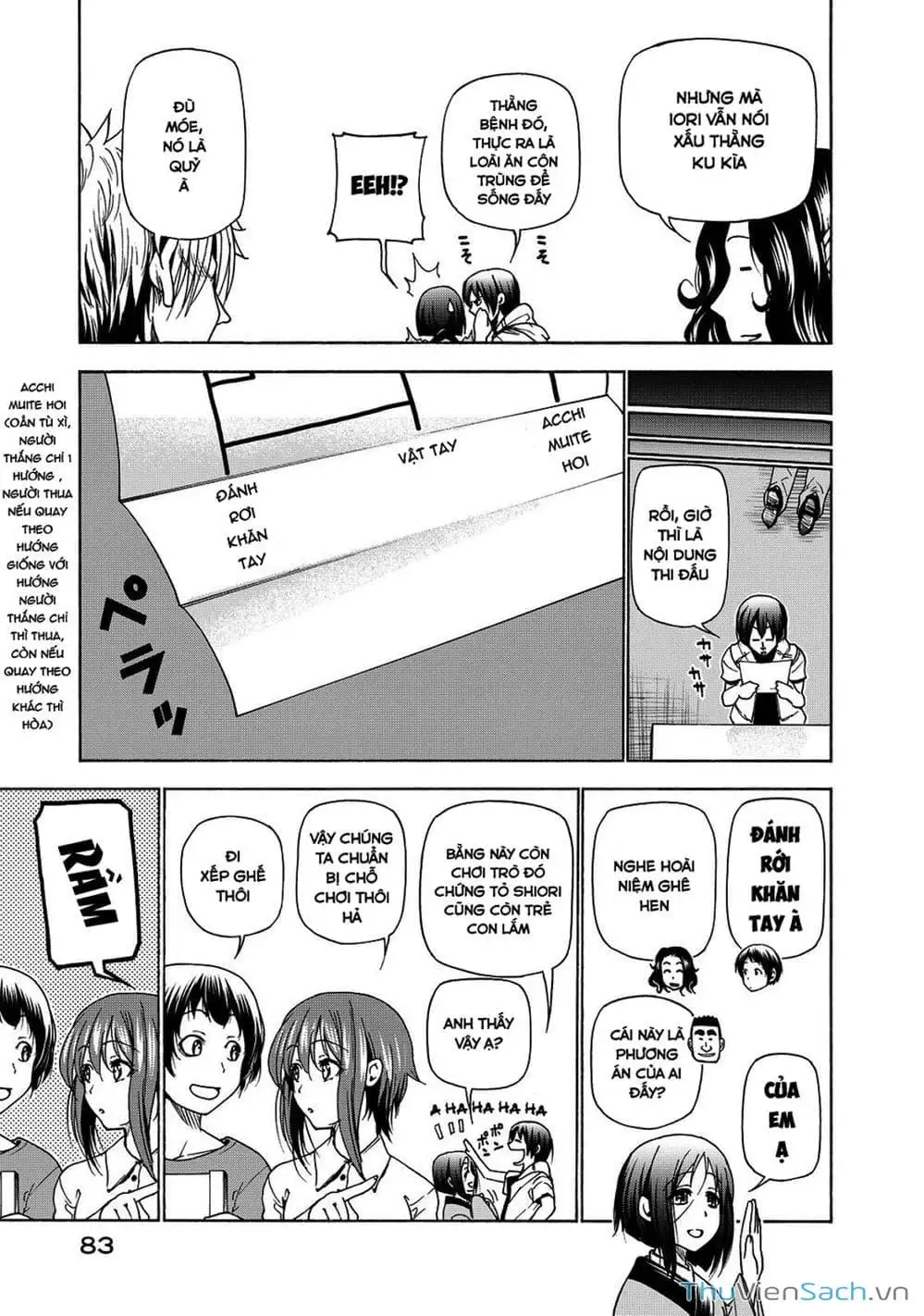 Truyện Tranh Cô Gái Thích Lặn - Grand Blue trang 3