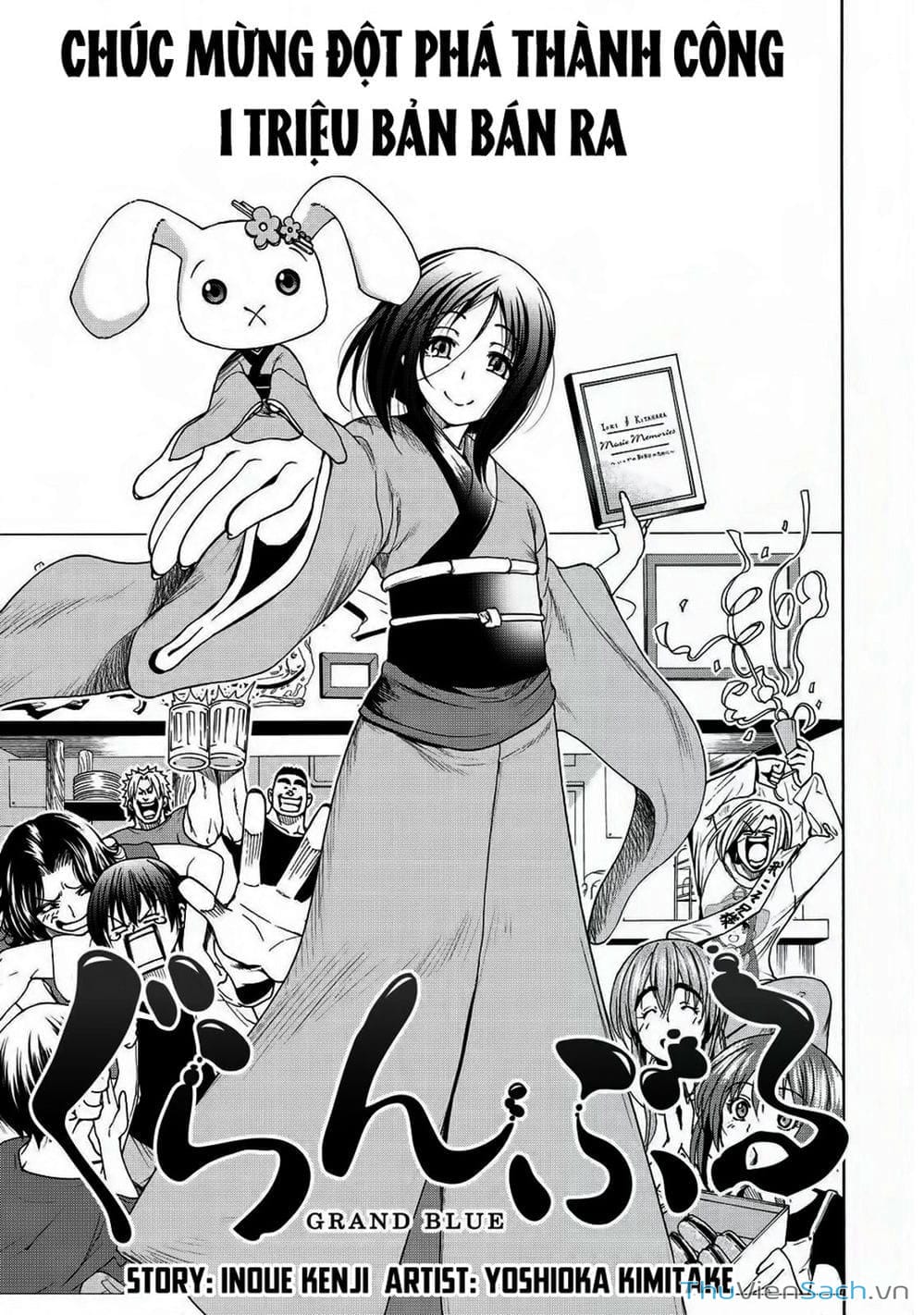 Truyện Tranh Cô Gái Thích Lặn - Grand Blue trang 3