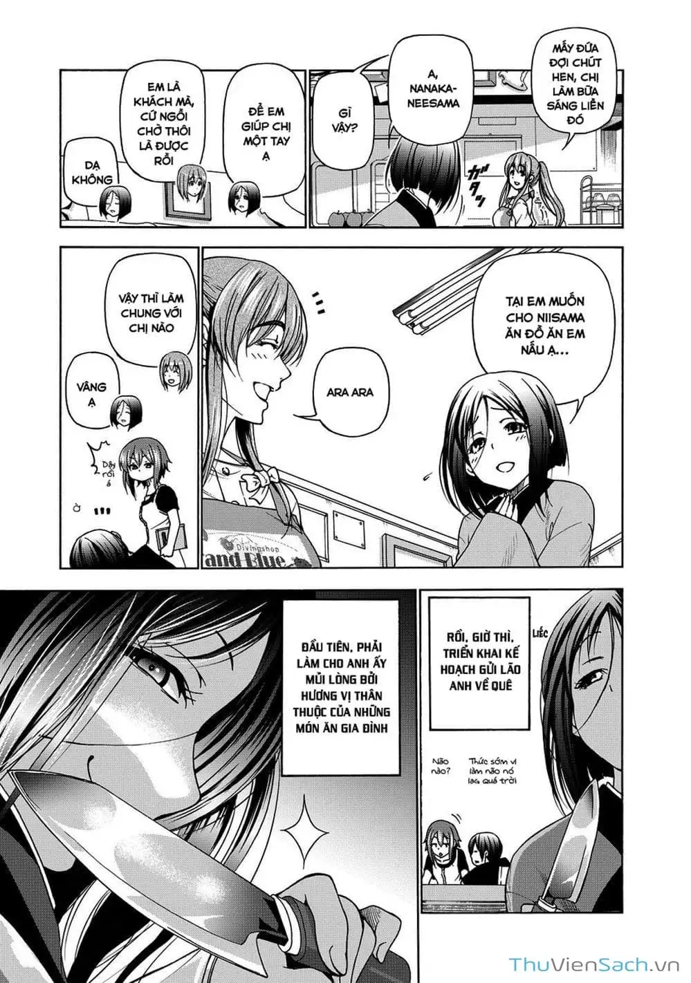 Truyện Tranh Cô Gái Thích Lặn - Grand Blue trang 3