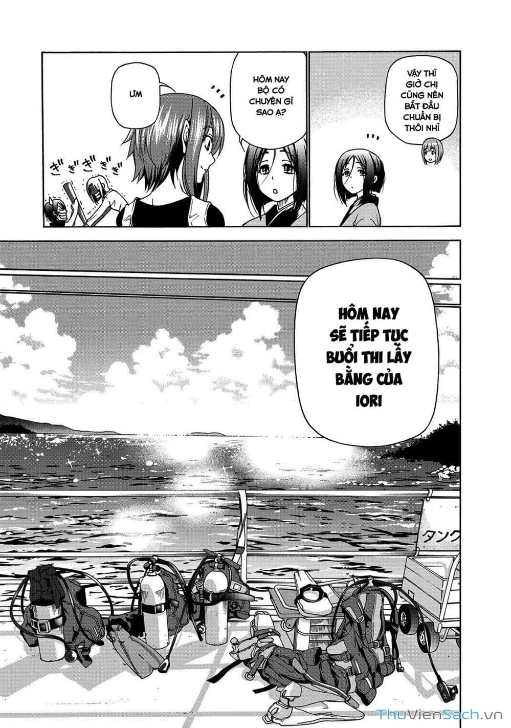 Truyện Tranh Cô Gái Thích Lặn - Grand Blue trang 3