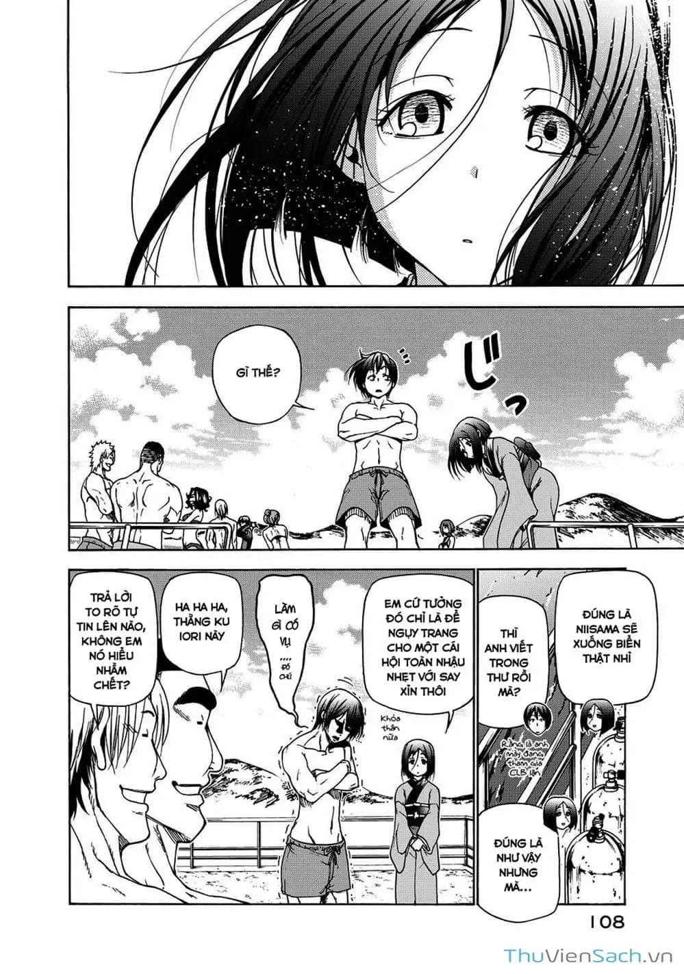 Truyện Tranh Cô Gái Thích Lặn - Grand Blue trang 3