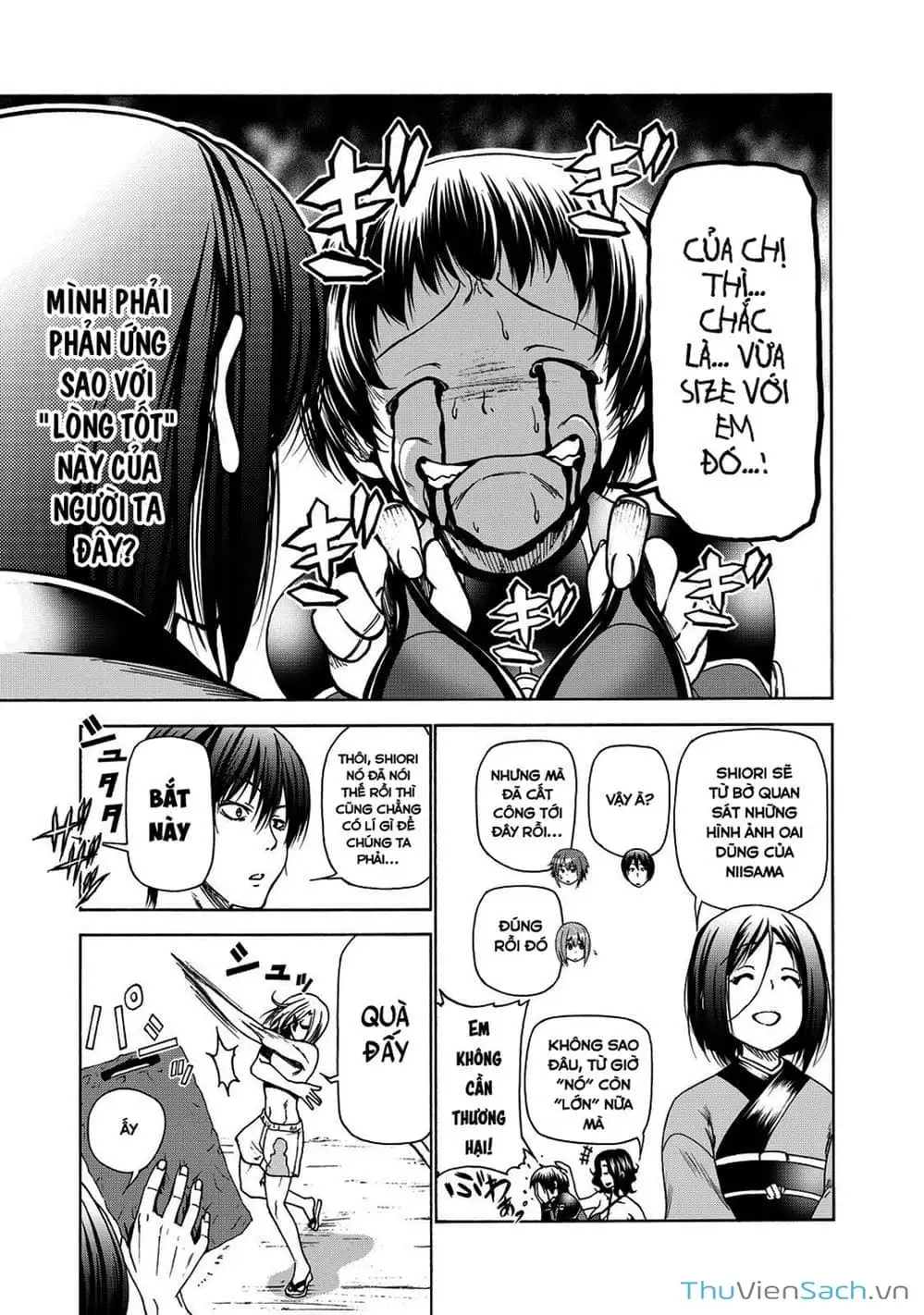 Truyện Tranh Cô Gái Thích Lặn - Grand Blue trang 3