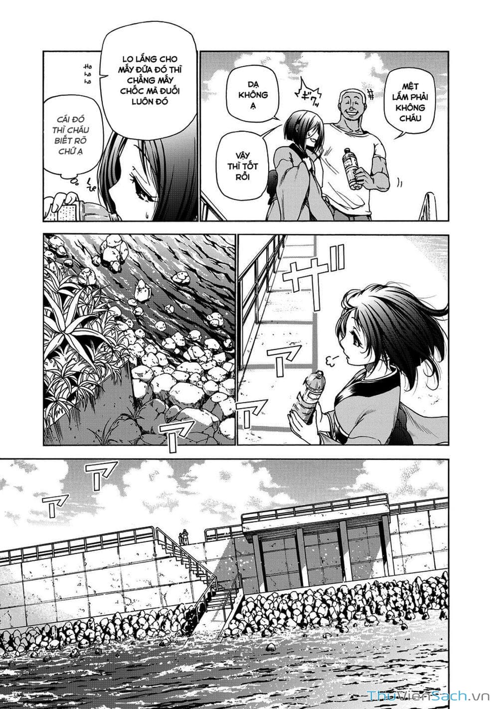 Truyện Tranh Cô Gái Thích Lặn - Grand Blue trang 3