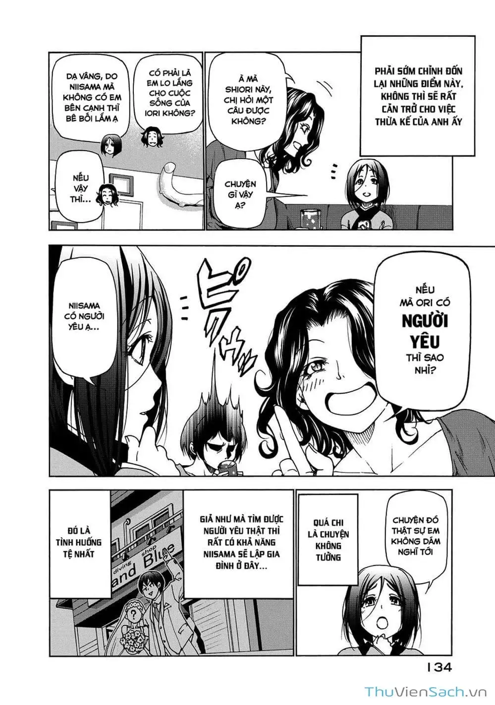 Truyện Tranh Cô Gái Thích Lặn - Grand Blue trang 3