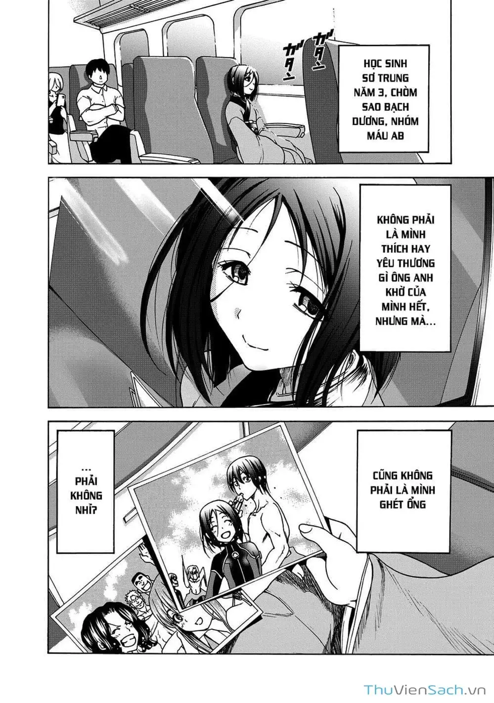 Truyện Tranh Cô Gái Thích Lặn - Grand Blue trang 3